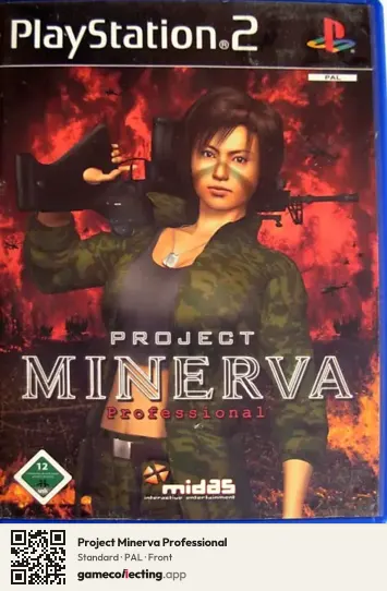 Project Minerva Professional PlayStation 2, PAL box front