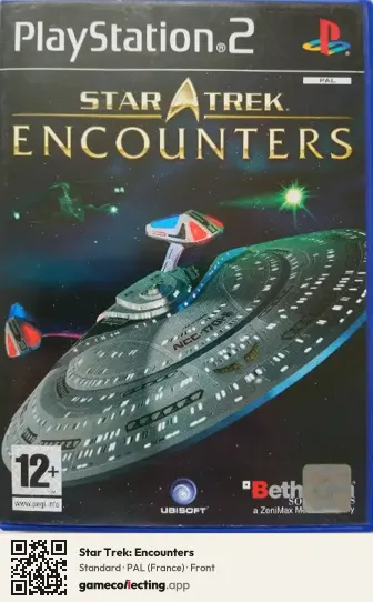 Star Trek: Encounters PlayStation 2, France box front
