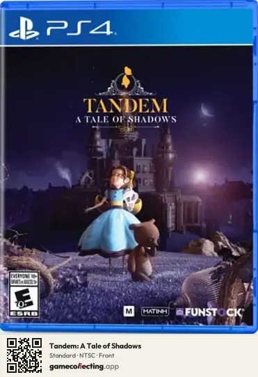 Tandem: A Tale of Shadows PlayStation 4, NTSC box front