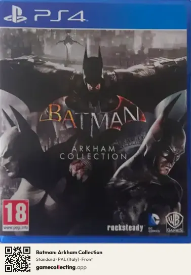 Batman: Arkham Collection PlayStation 4, Italy box front