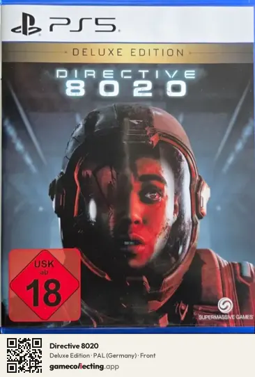 Directive 8020 PlayStation 5, Germany box front