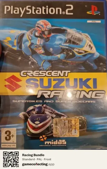 Racing Bundle PlayStation 2, PAL box front