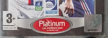 FIFA 09, the PEGI square on its front