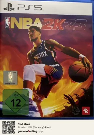NBA 2K23 PlayStation 5, Germany box front
