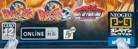 Art of Fighting Anthology, the CERO letter on its front