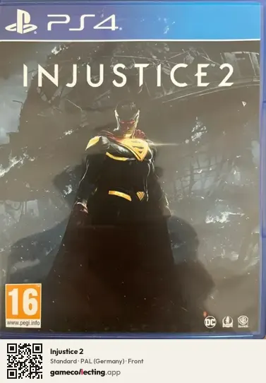 Injustice 2 PlayStation 4, Germany box front