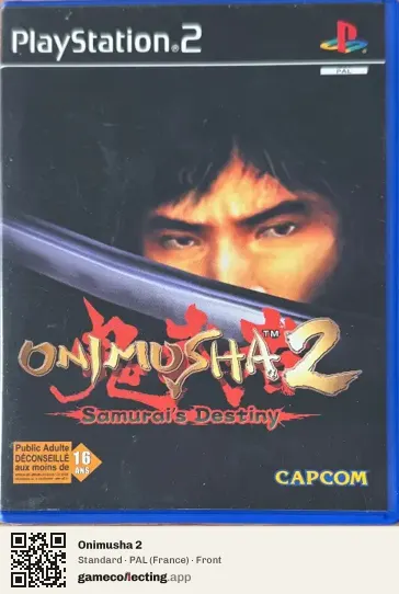 Onimusha 2 PlayStation 2, France box front