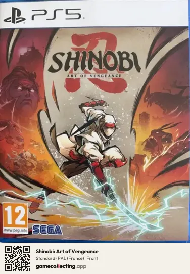 Shinobi: Art of Vengeance PlayStation 5, France box front
