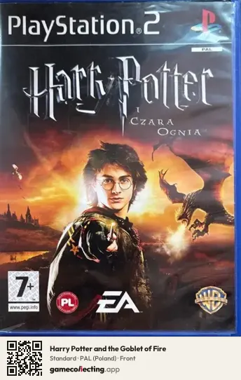 Harry Potter and the Goblet of Fire PlayStation 2, Poland box front