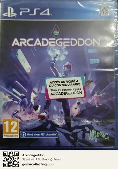 Arcadegeddon PlayStation 4, France box front