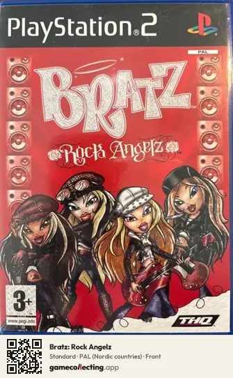 Bratz: Rock Angelz PlayStation 2, Nordic countries box front