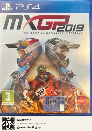 MXGP 2019 PlayStation 4, Italy box front