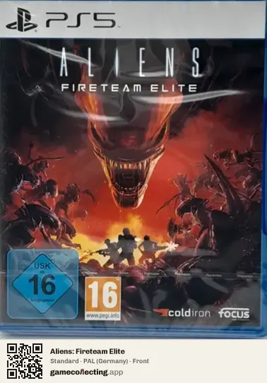 Aliens: Fireteam Elite PlayStation 5, Germany box front