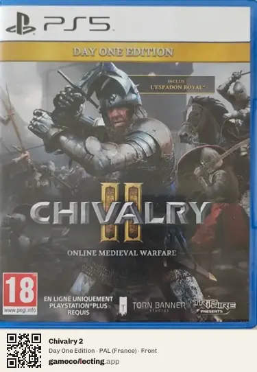 Chivalry 2 PlayStation 5, France box front