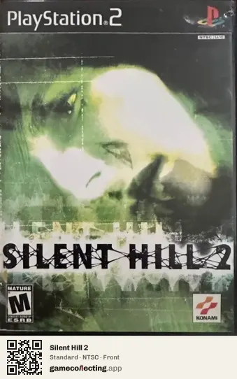 Silent Hill 2 PlayStation 2, NTSC box front