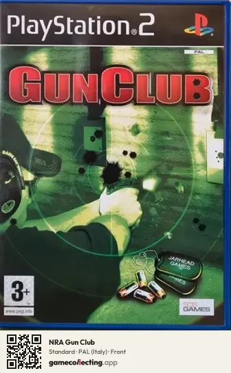 NRA Gun Club PlayStation 2, Italy box front
