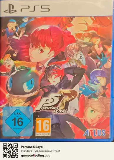 Persona 5 Royal PlayStation 5, Germany box front