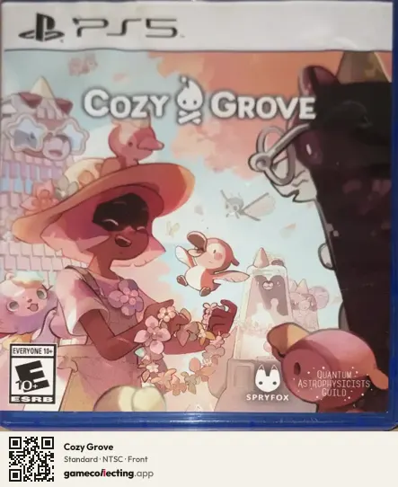 Cozy Grove PlayStation 5, NTSC box front