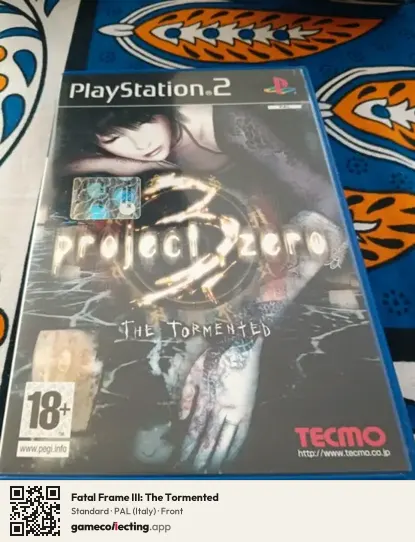 Fatal Frame III: The Tormented PlayStation 2, Italy box front