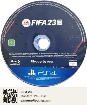 FIFA 23 PlayStation 4, PAL disc
