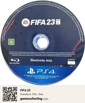 FIFA 23 PlayStation 4, PAL disc