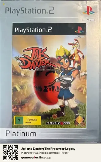 Jak and Daxter: The Precursor Legacy PlayStation 2, Nordic countries box front
