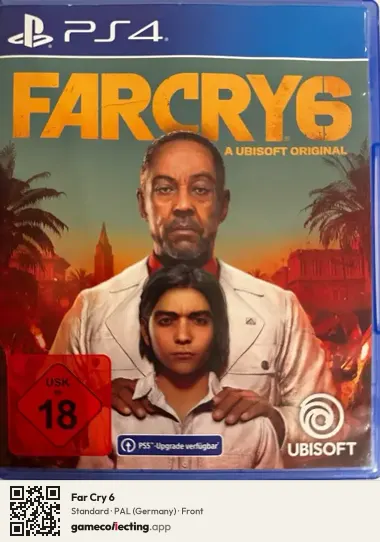 Far Cry 6 PlayStation 4, Germany box front