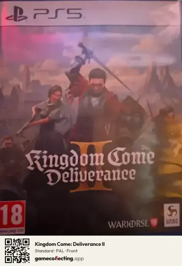 Kingdom Come: Deliverance II PlayStation 5, PAL box front