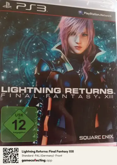 Lightning Returns: Final Fantasy XIII PlayStation 3, Germany box front