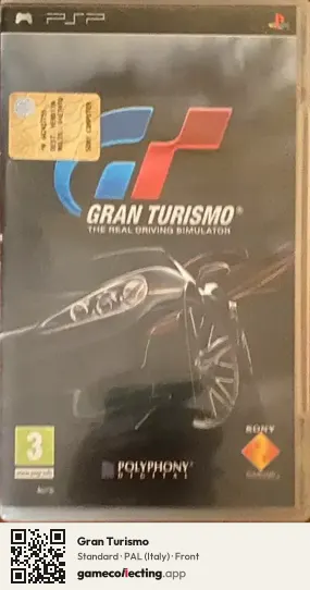 Gran Turismo PlayStation Portable, Italy box front