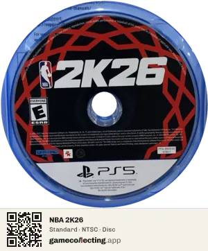 NBA 2K26 PlayStation 5, NTSC disc