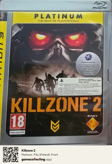 Killzone 2 PlayStation 3, Poland box front