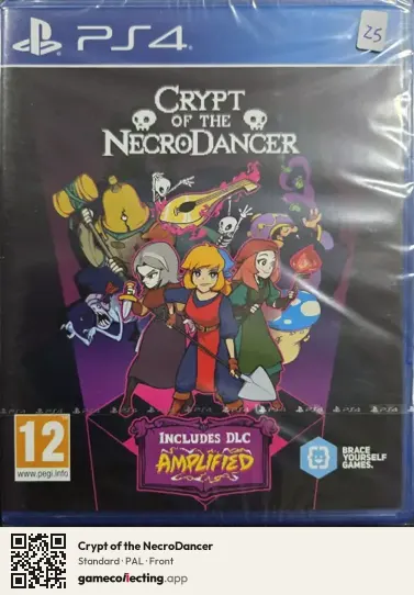 Crypt of the NecroDancer PlayStation 4, PAL box front