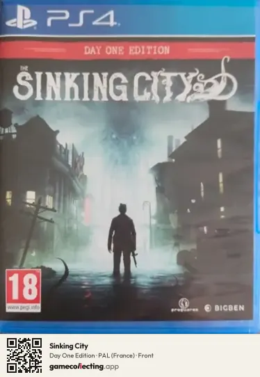Sinking City PlayStation 4, France box front