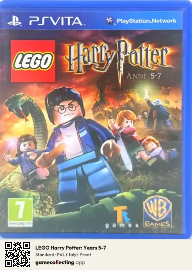 LEGO Harry Potter: Years 5-7 PlayStation Vita, Italy box front