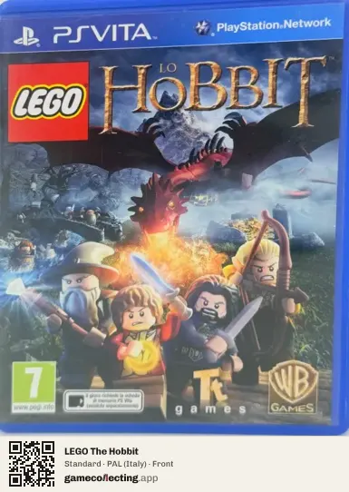 LEGO The Hobbit PlayStation Vita, Italy box front