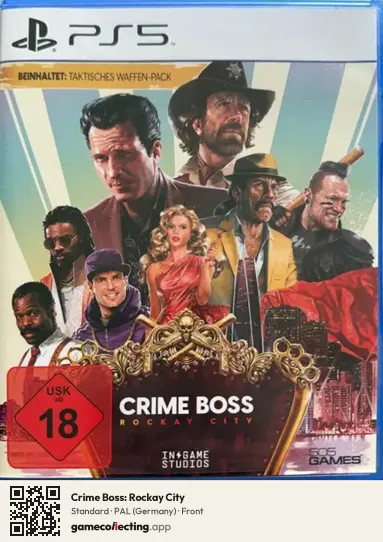 Crime Boss: Rockay City PlayStation 5, Germany box front