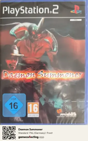 Daemon Summoner PlayStation 2, Germany box front