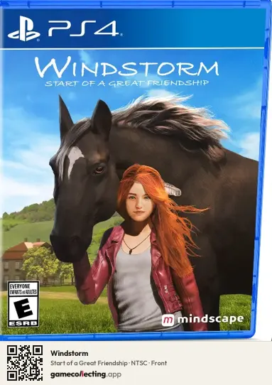 Windstorm PlayStation 4, NTSC box front