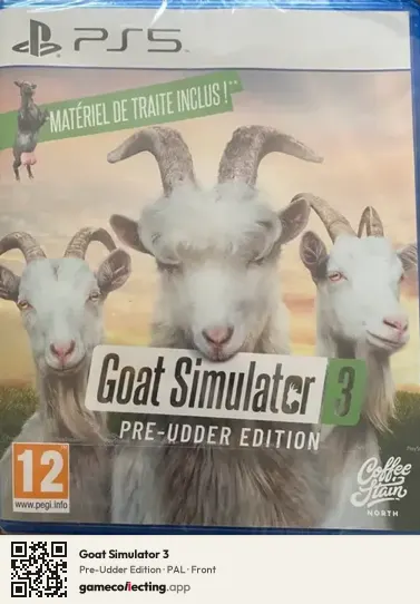 Goat Simulator 3 PlayStation 5, PAL box front