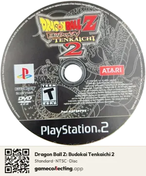 Dragon Ball Z: Budokai Tenkaichi 2 PlayStation 2, NTSC disc