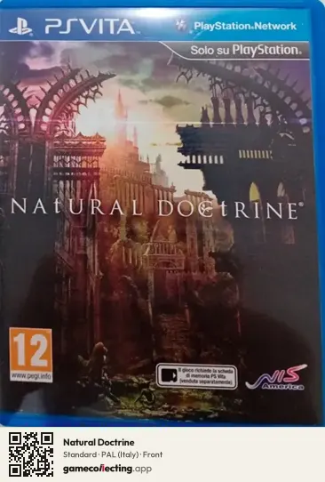 Natural Doctrine PlayStation Vita, Italy box front