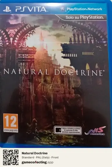 Natural Doctrine PlayStation Vita, Italy box front