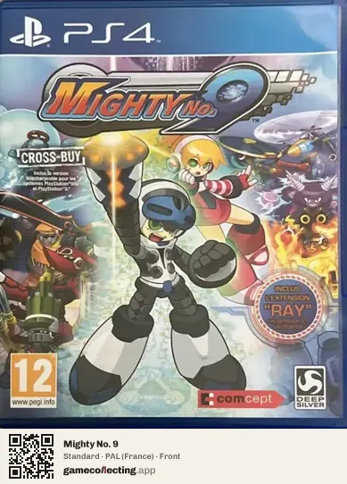 Mighty No. 9 PlayStation 4, France box front