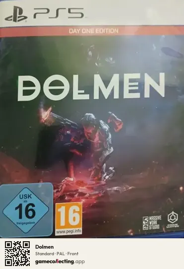 Dolmen PlayStation 5, PAL box front