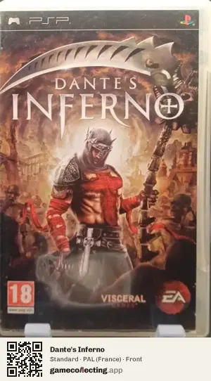 Dante's Inferno PlayStation Portable, France box front
