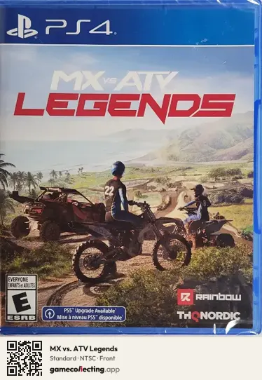 MX vs. ATV Legends PlayStation 4, NTSC box front