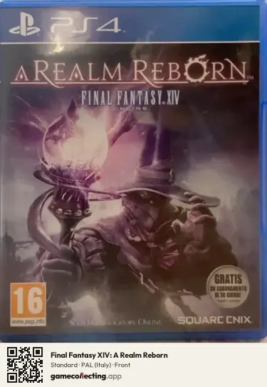 Final Fantasy XIV: A Realm Reborn PlayStation 4, Italy box front