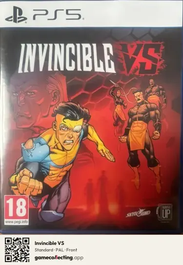 Invincible VS PlayStation 5, PAL box front