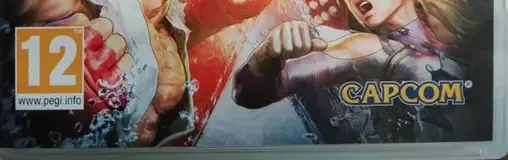 Street Fighter X Tekken, the PEGI square on its front